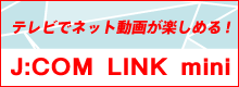 テレビでネット動画が楽しめる！J:COM LINK mini