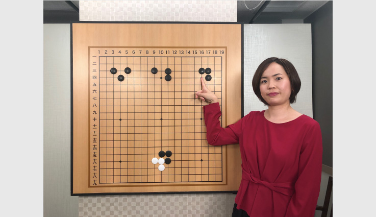 囲碁初級講座～めざせ！５級～ 長島梢恵の囲碁初級講座「悩まず打てる！ 囲碁格言」