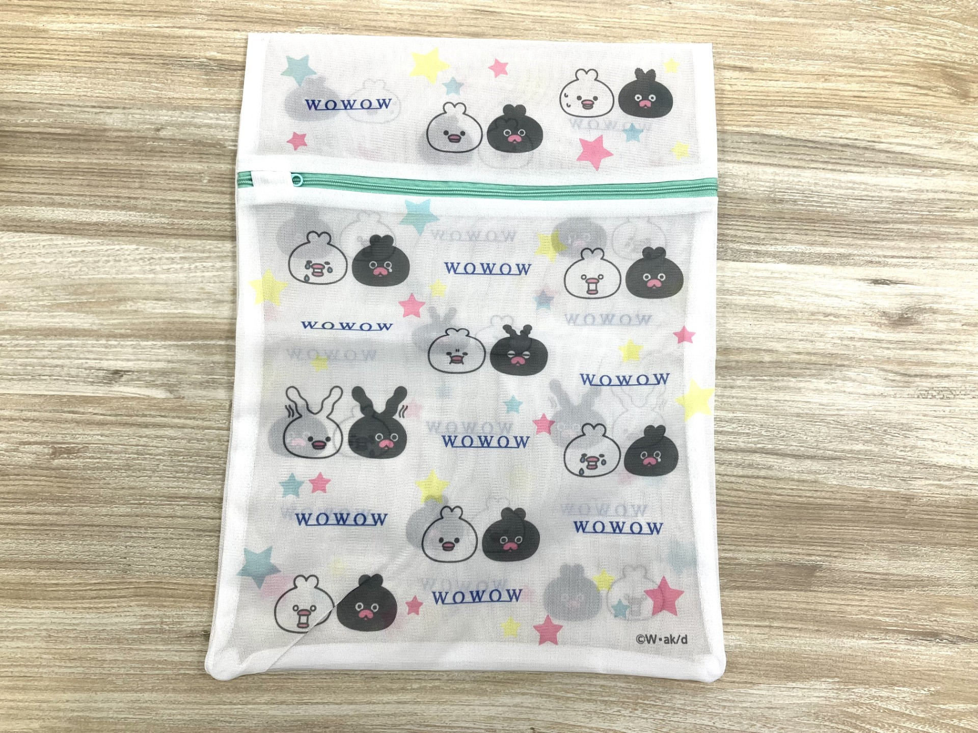 WOWOW公式キャラクターウーとワーの洗濯ネット