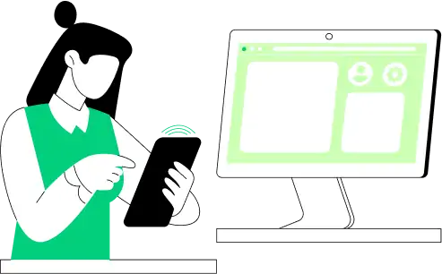 Wi-Fiの速度イラスト
