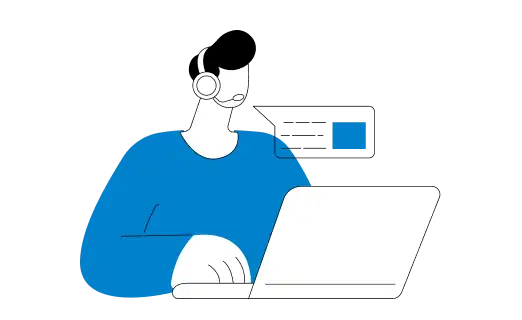 オペレーターのイラスト