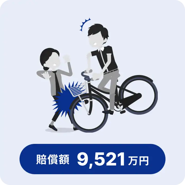 賠償金9,521万円